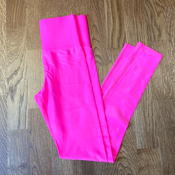 Carbon38 7/8 Neon Pink High Rise Legging